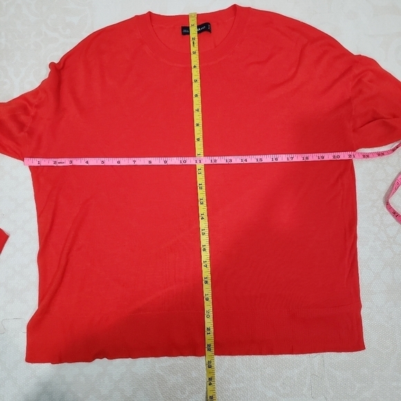 Zara Knit Round Neck Lightweight Pullover Sweater Size Medium - Picture 8 of 10